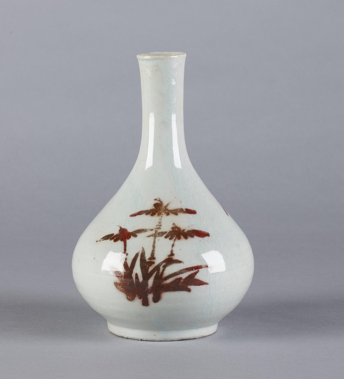 Bottle with floral design, Yi dynasty by Korean School