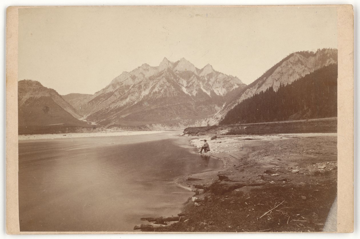 Three Crowns over Dunajec by Károly Divald