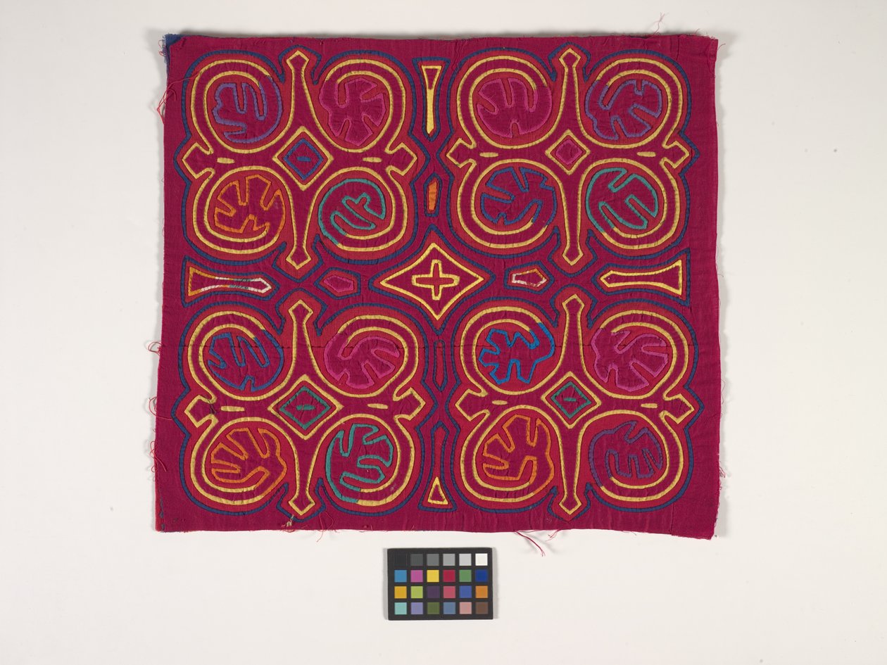 Shirt Panel (Mola) by Kuna Indian Culture