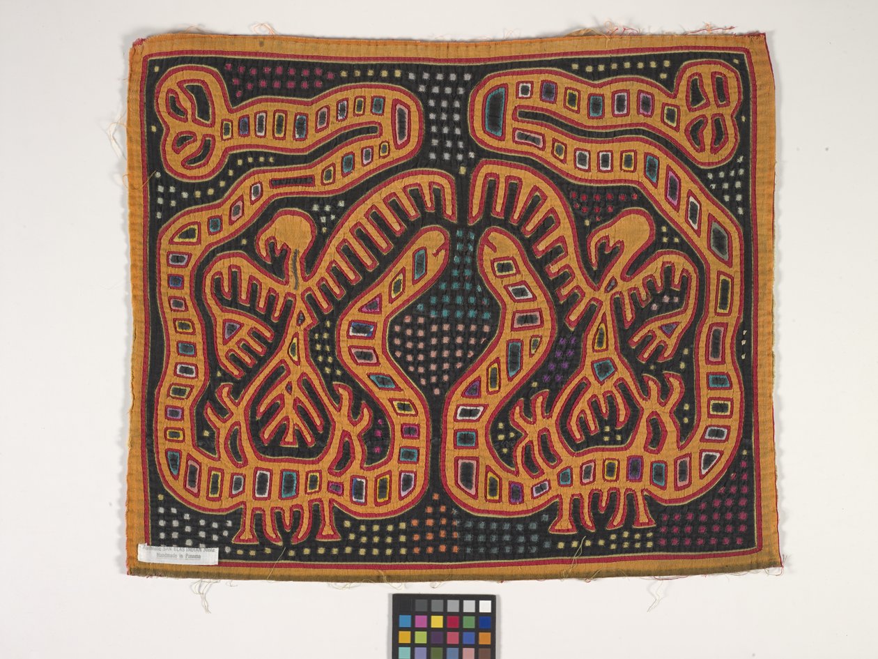 Shirt Panel (Mola) by Kuna Indian Culture
