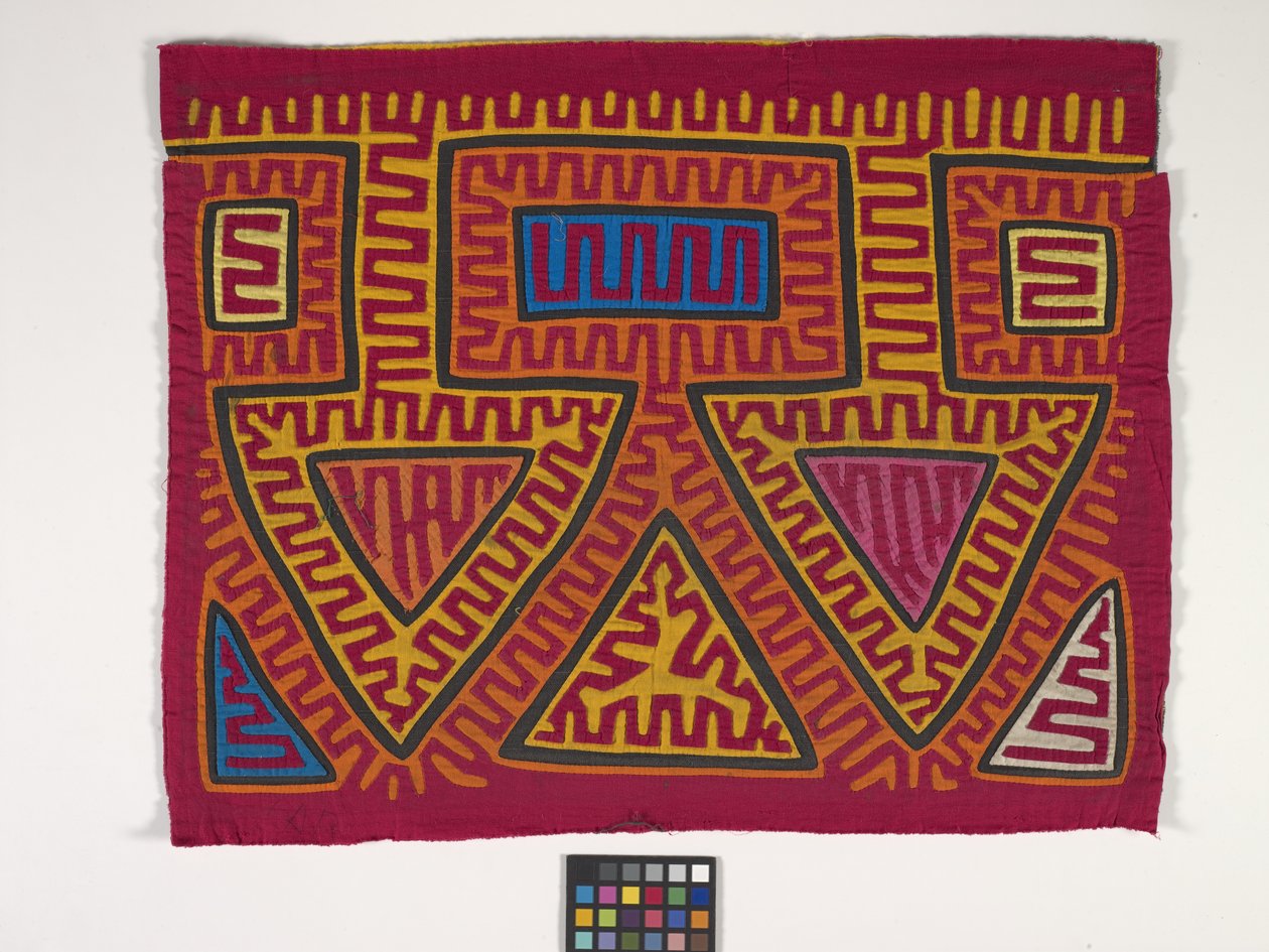 Shirt Panel (Mola) by Kuna Indian Culture