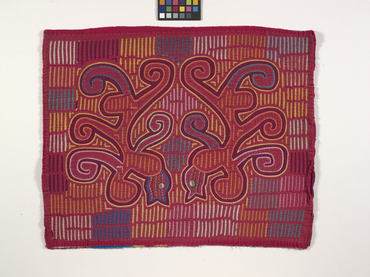Shirt Panel (Mola) by Kuna Indian Culture