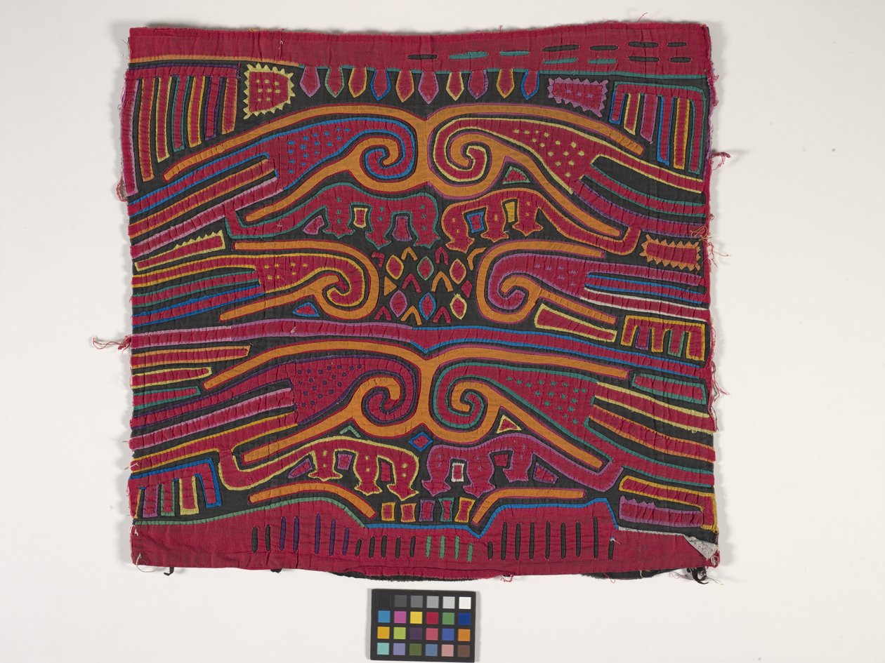 Shirt Panel (Mola) by Kuna Indian Culture