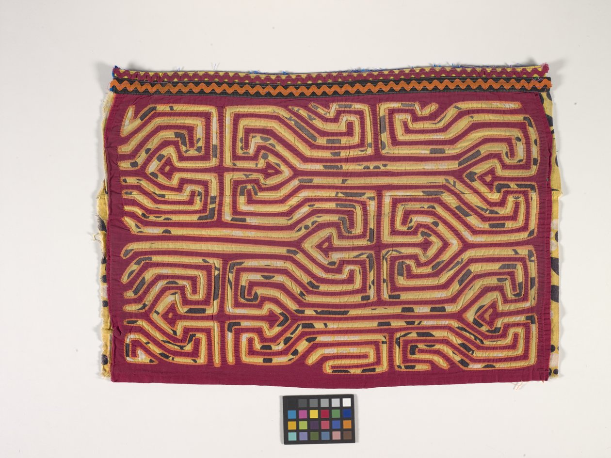 Shirt Panel (Mola) by Kuna Indian Culture