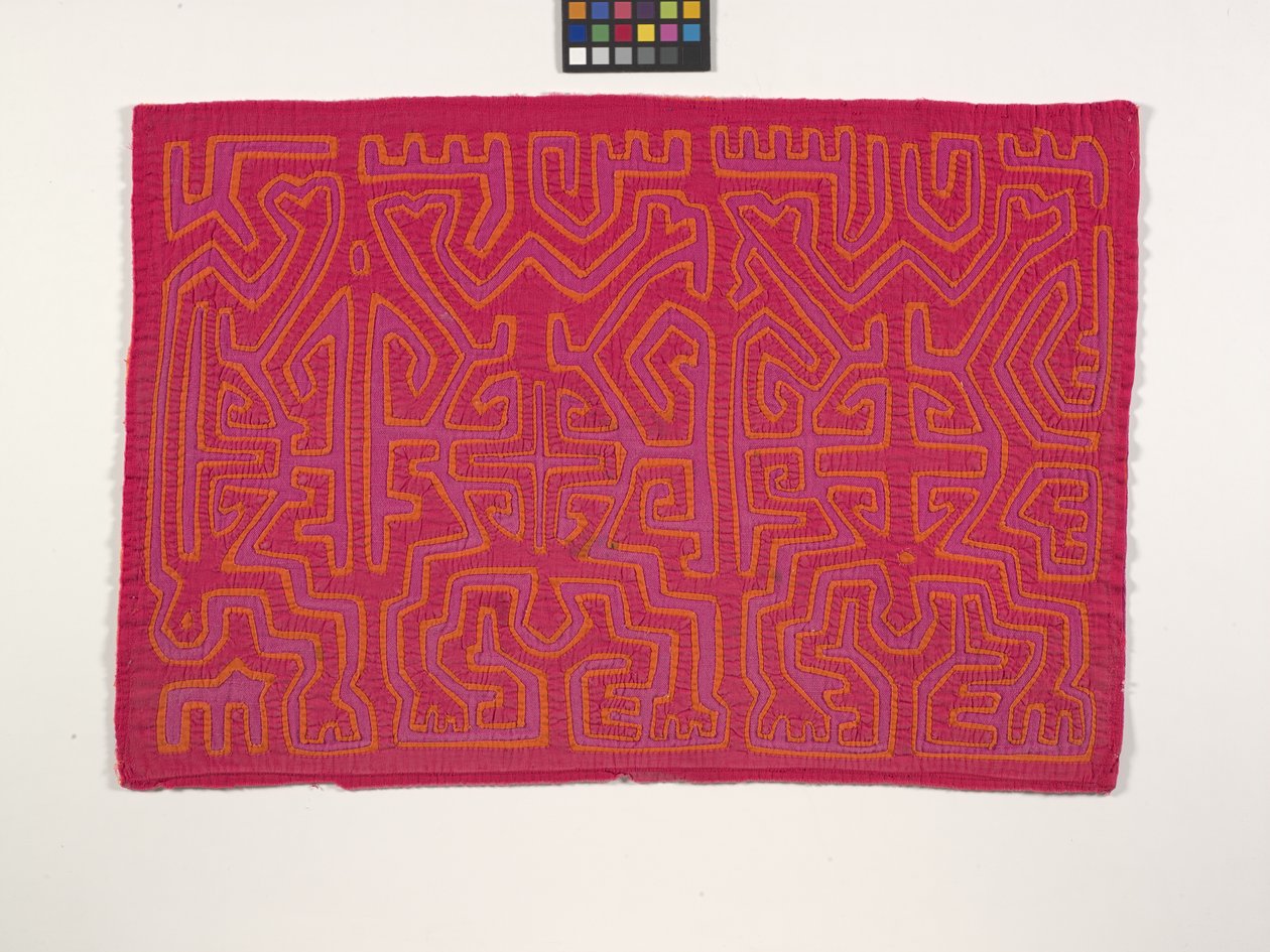 Shirt Panel (Mola) by Kuna Indian Culture