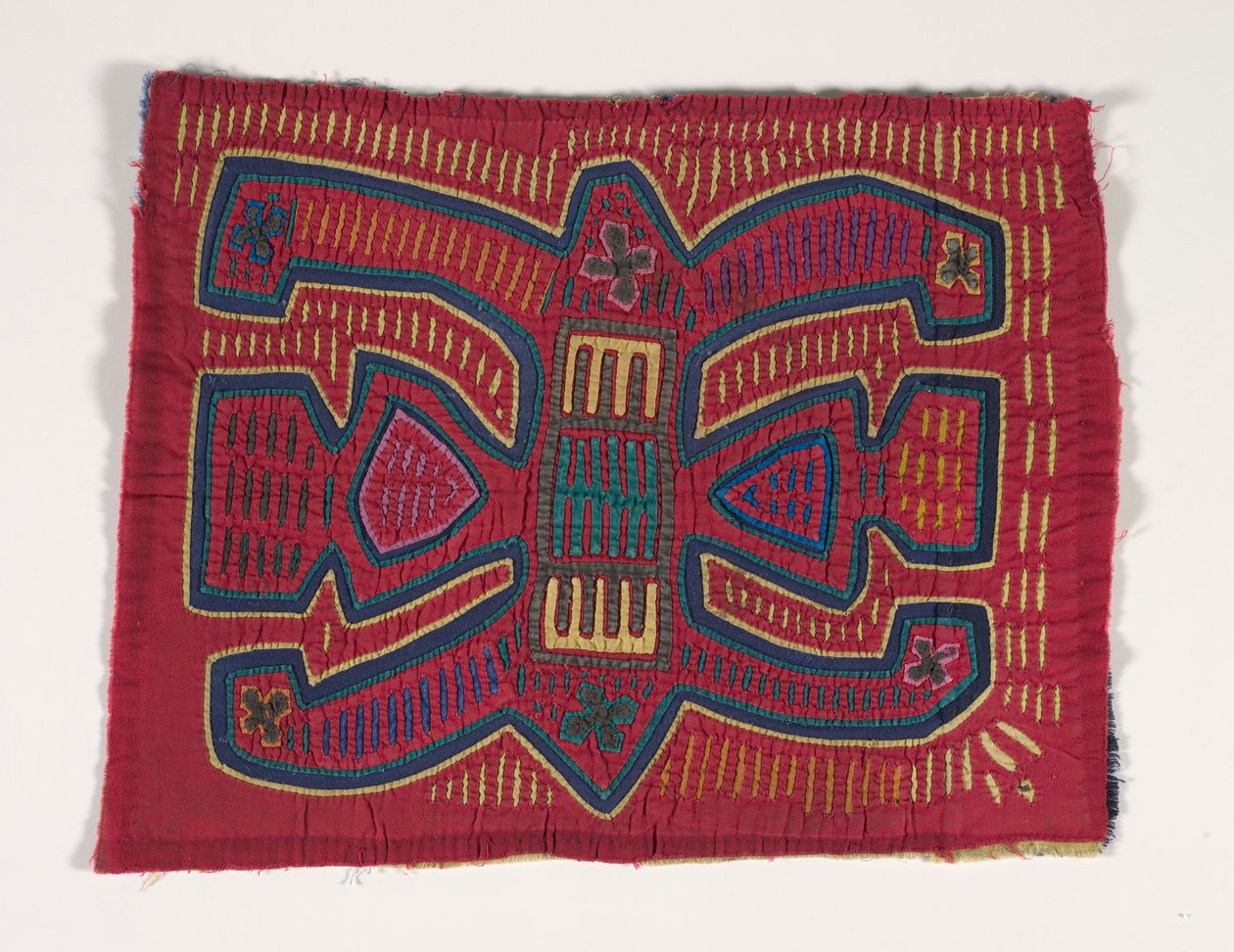 Shirt Panel (Mola) by Kuna Indian Culture