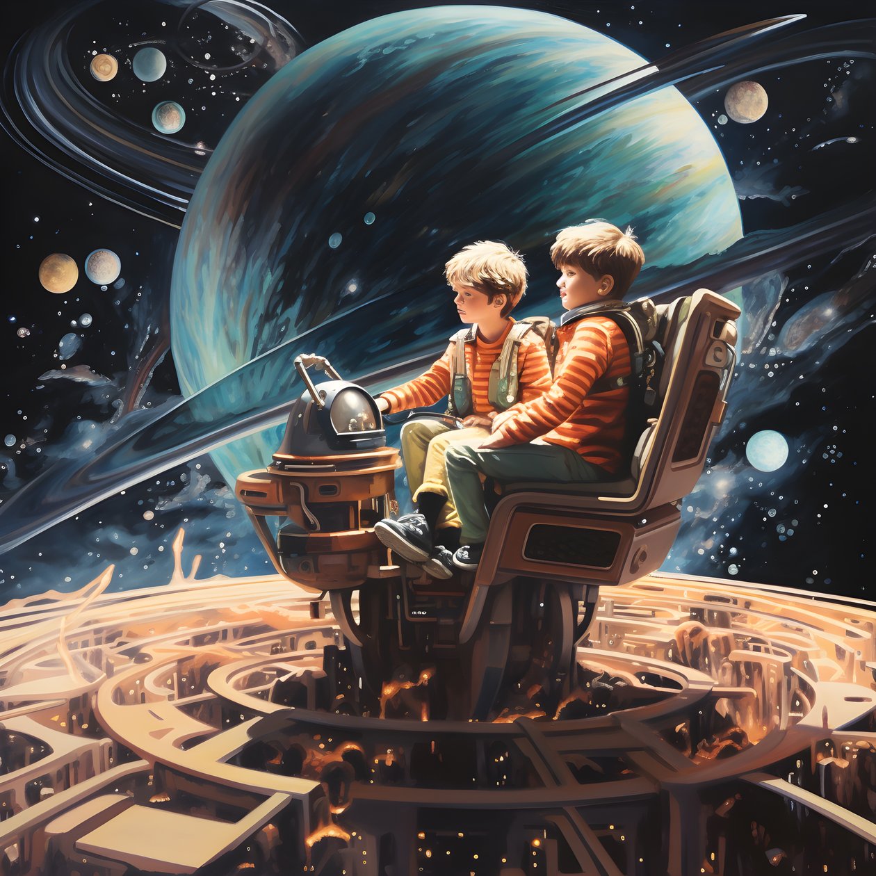 The Two Hundred and Eleventh Picture Since the Second Time a Heavenly Ode Echoes Through the Land 1 by Kurt Heppke