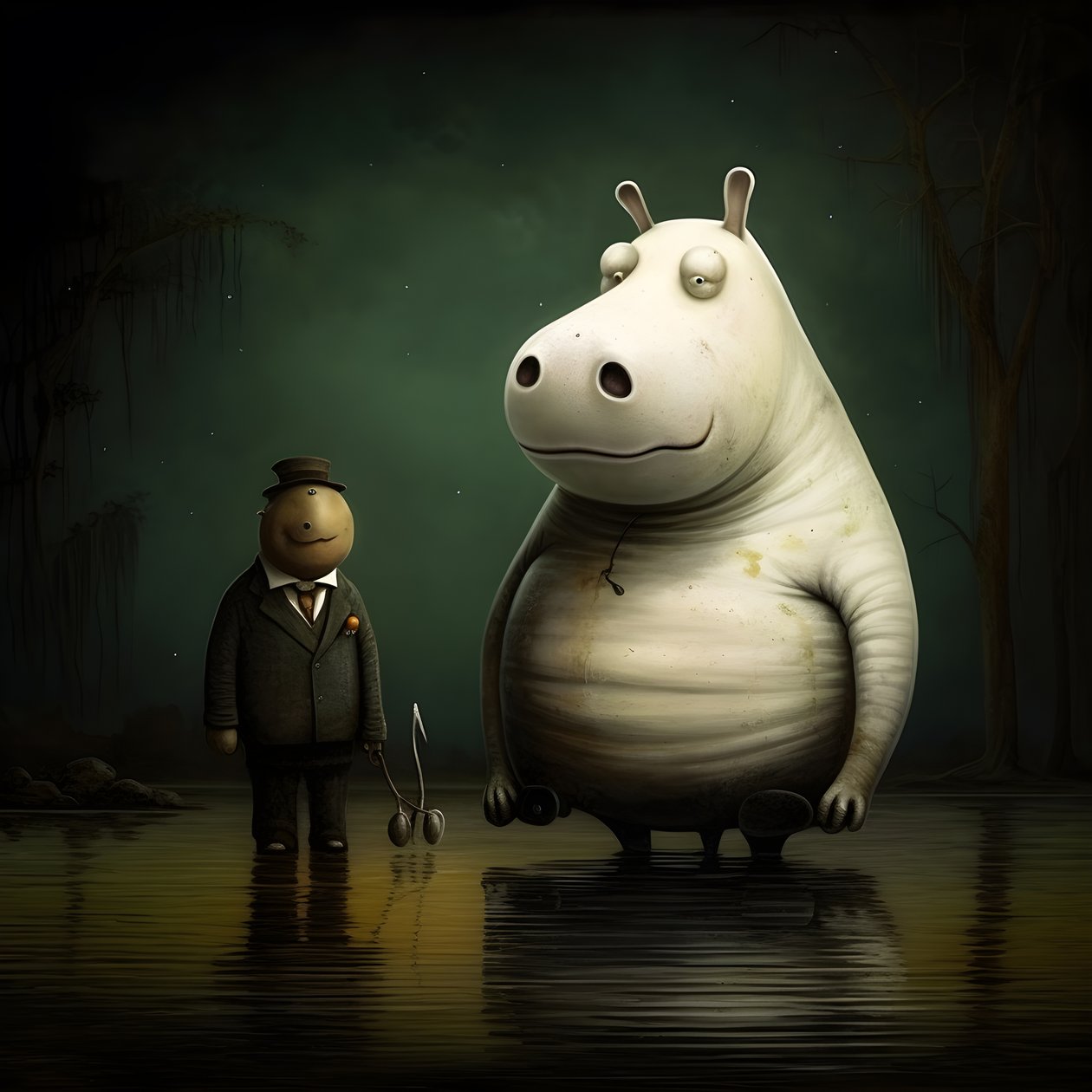 My Pet is a Hippopotamus 4 by Kurt Heppke