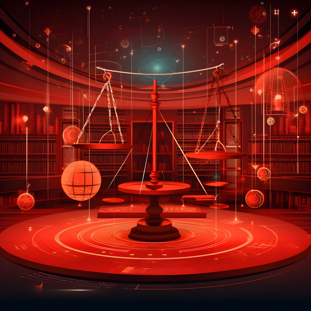 Regulations Data Science, Library Atmosphere 3 by Kurt Heppke