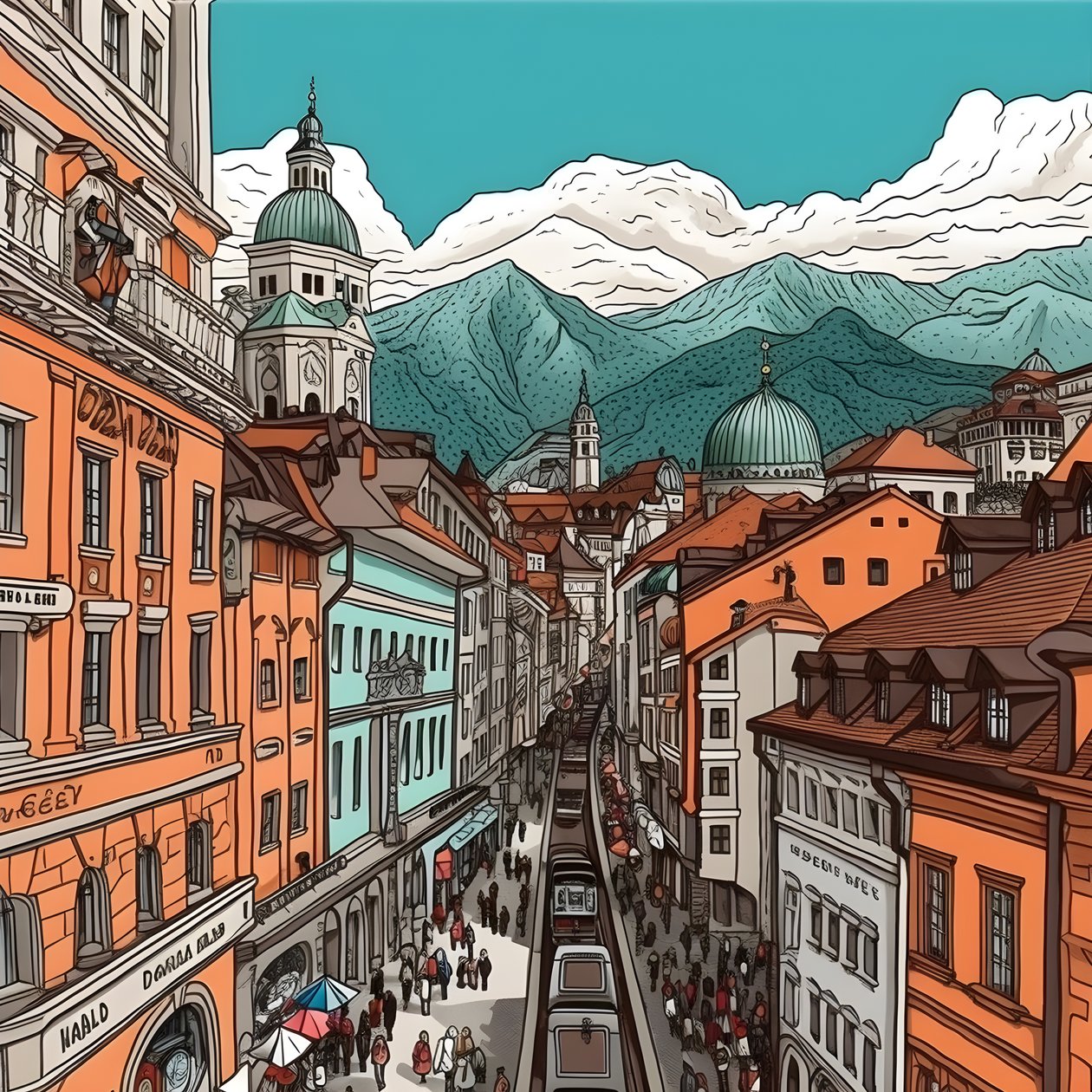 Innsbruck, Animated Film 4 by Kurt Heppke