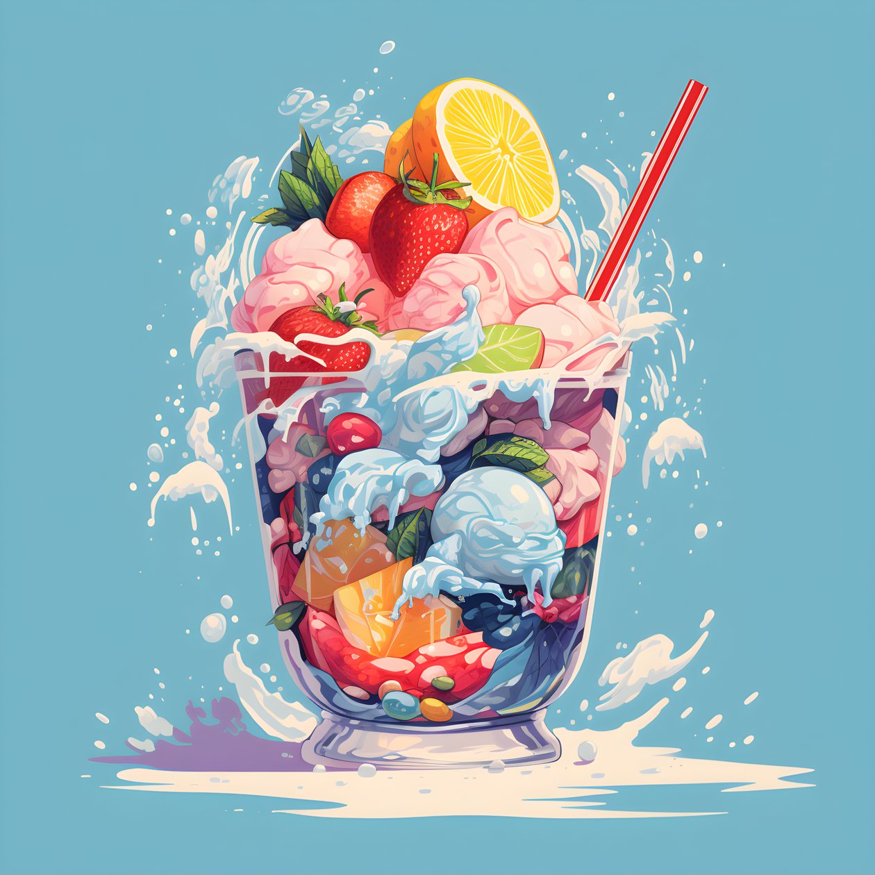 Shaved Ice by Kurt Heppke