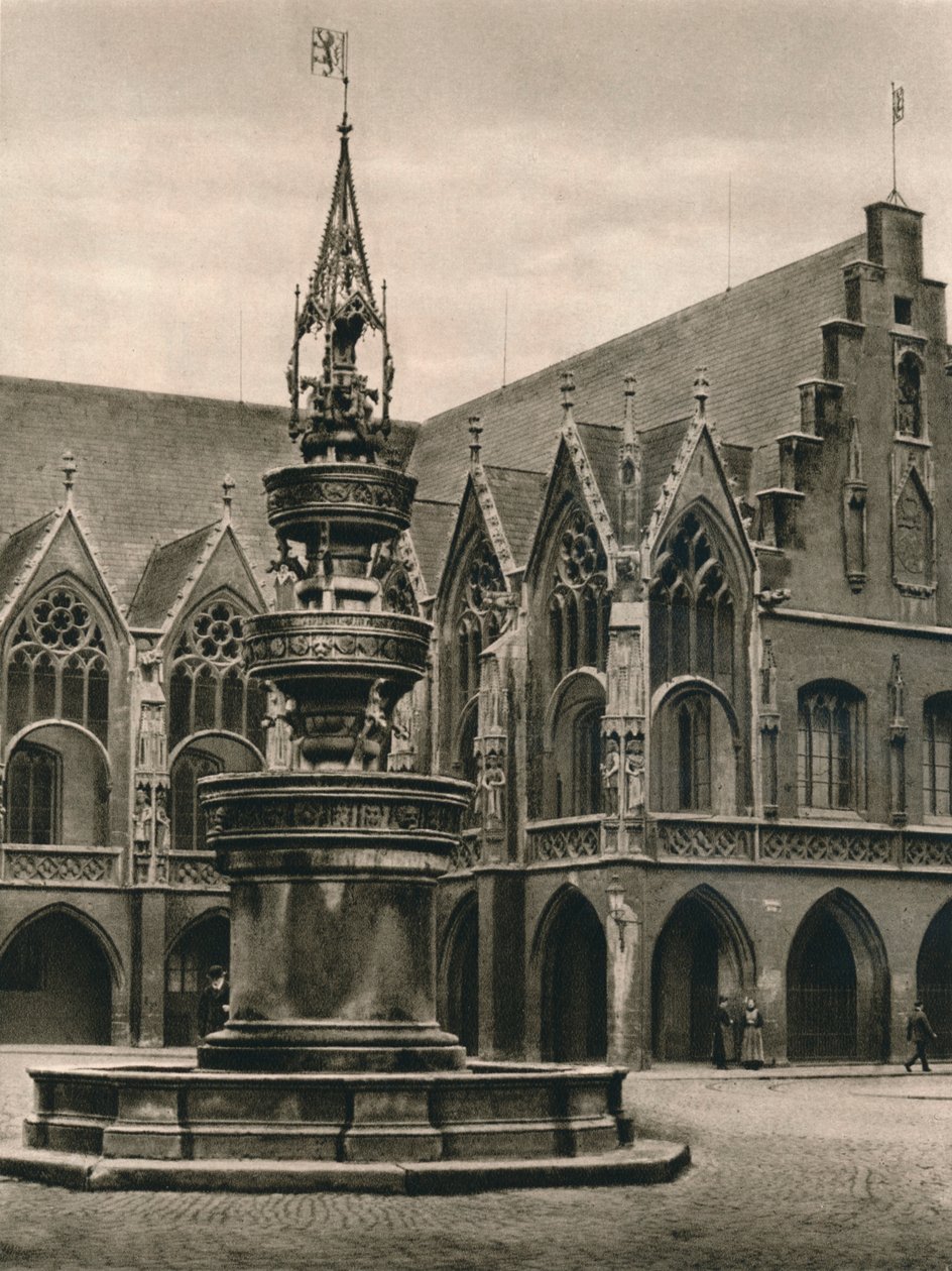 Braunschweig, Town-Hall of the Old City by Kurt Hielscher