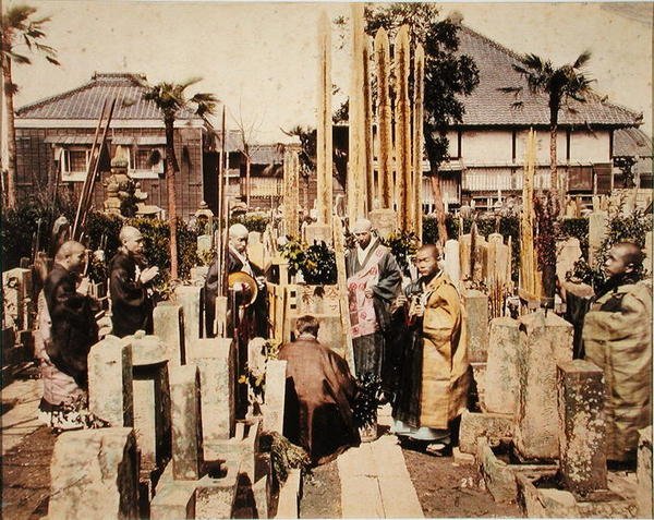 A Japanese Funeral by Kusakabe (attr. to) Kimbei