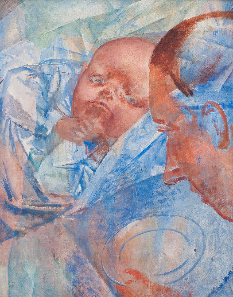 Mother and Child by Kuzma Sergeevich Petrov-Vodkin
