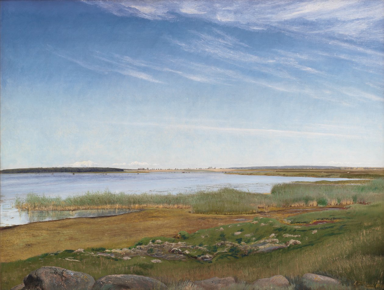 The Fjord near Karrebæksminde, Zealand by Laurits Andersen Ring