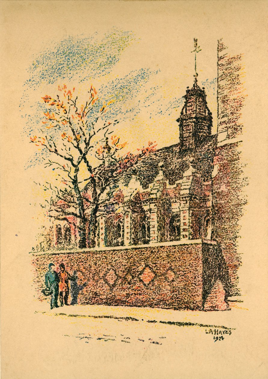 Lambeth Palace, 1924 by L. A. Hayes