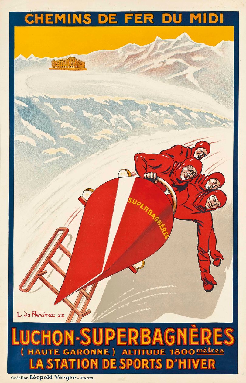Luchon Superbagnères by L. de Neurac