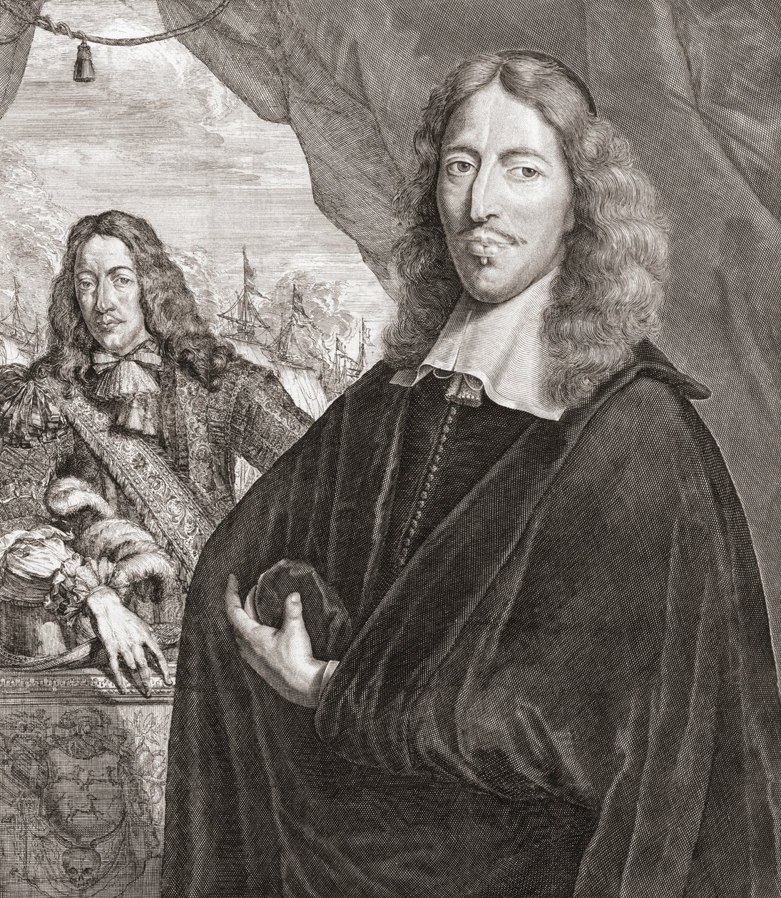 Johan de Witt aka Jan de Witt and his Brother Cornelis de Witt by Lambert de Visscher