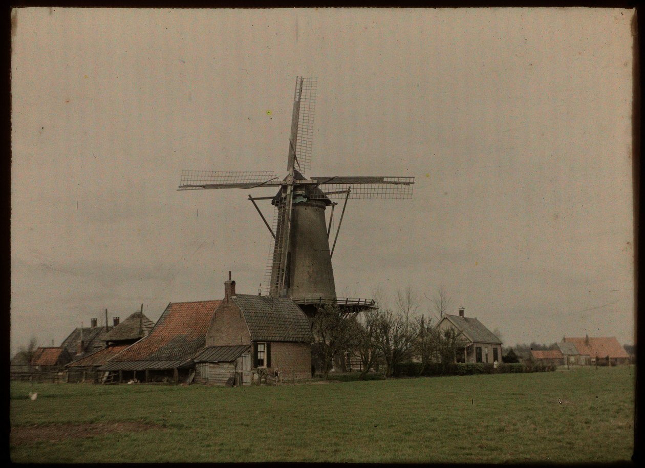 Mill in the Hamlet Het Klompje (or: De Klomp), Zeist, on the Koppeldijk by Lambertus Hendrik van Berk