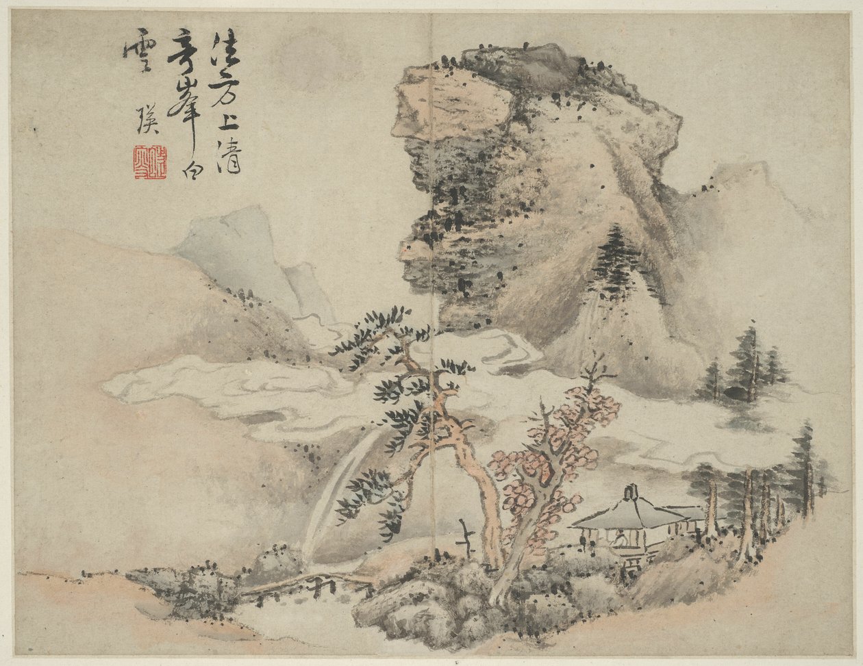 Landscape in the Style of Ancient Masters: after Fang Congyi by Lan Ying