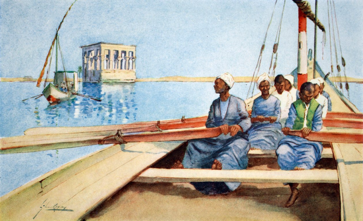 To Philae in a Felucca, from 
