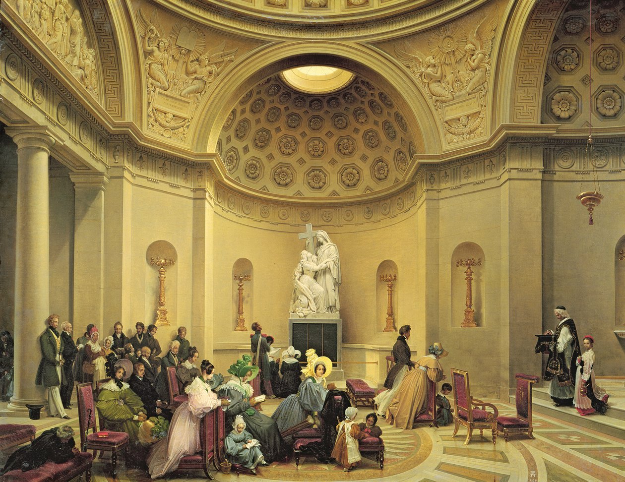 Mass in the Expiatory Chapel by Lancelot Théodore Turpin de Crissé de Crissé