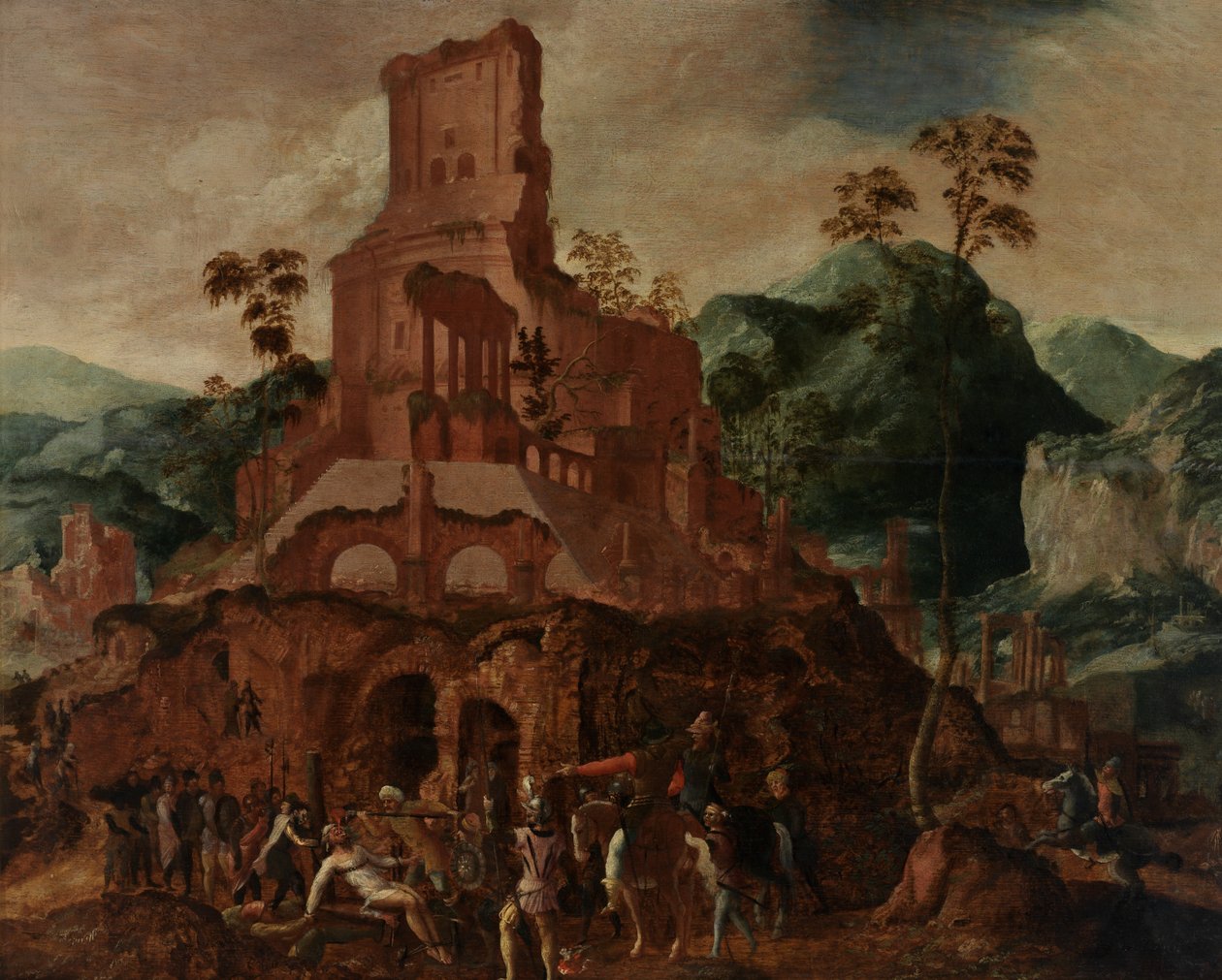 The Death of Marcus Licinius Crassus by Lancelot Blondeel
