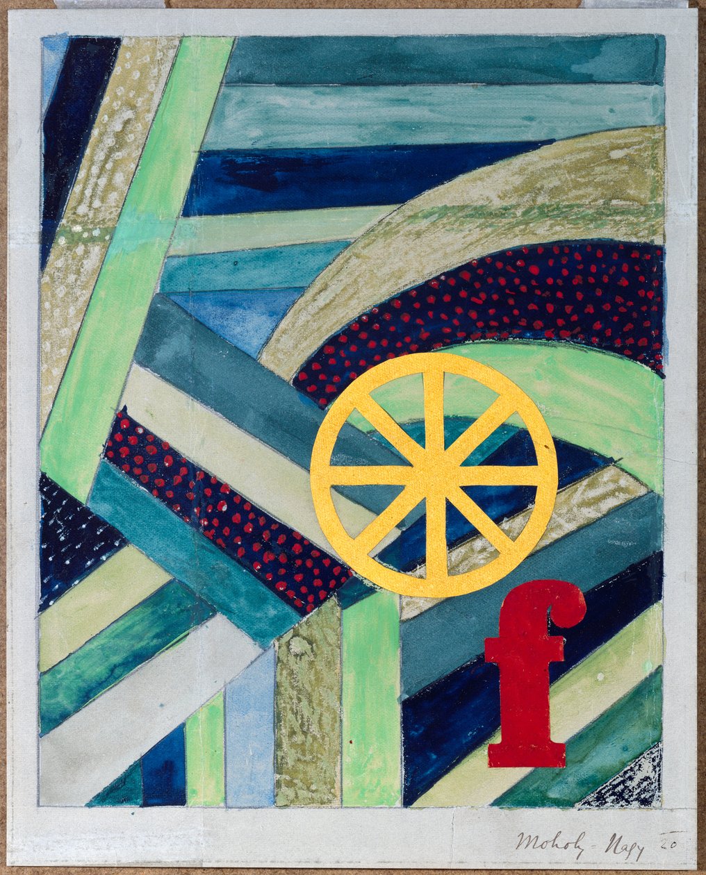F in Feld by Laszlo Moholy-Nagy