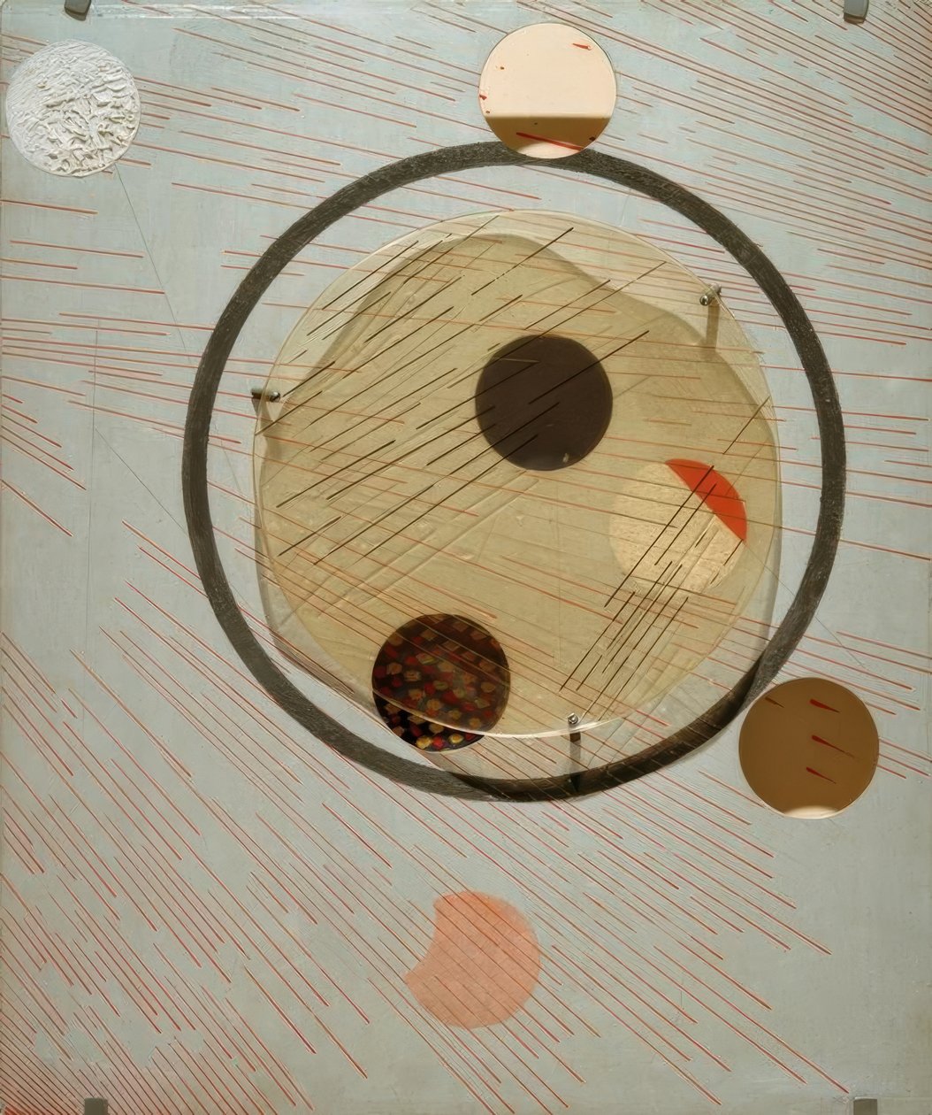 Space Modulator Experiment, Aluminium 5 by Laszlo Moholy Nagy