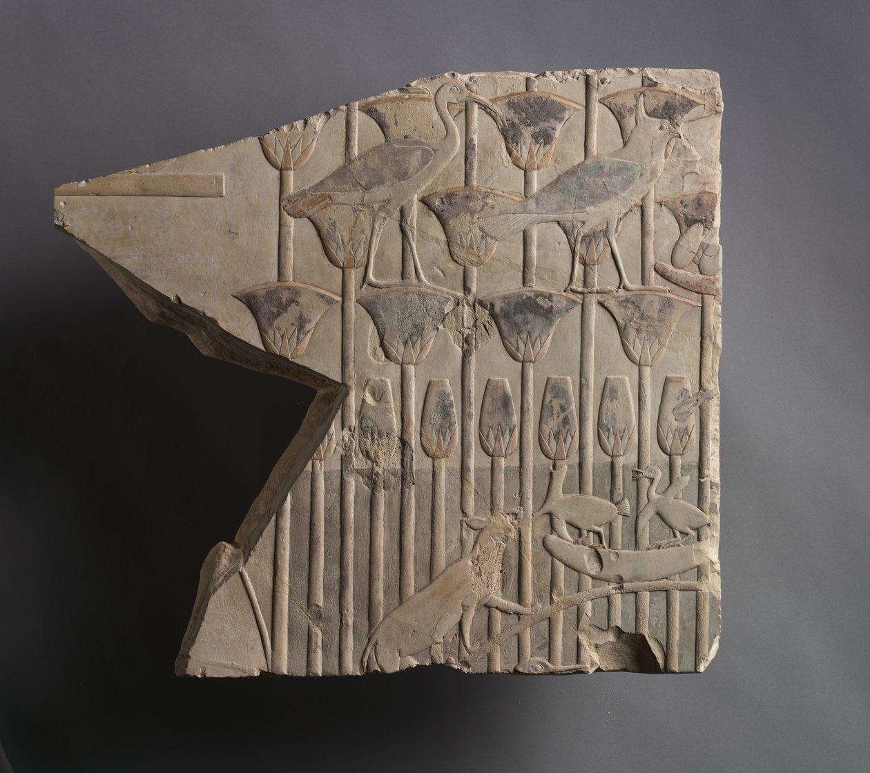 Spearing Fish, circa 667-647 BC by Late Period Egyptian