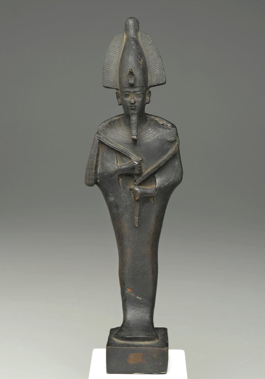 Standing mummiform figure of Osiris, 664-332 BC by Late Period Egyptian