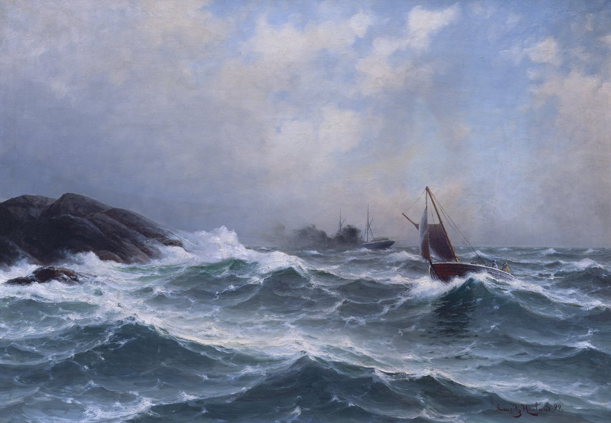 Fra Jaeren by Lauritz Haaland