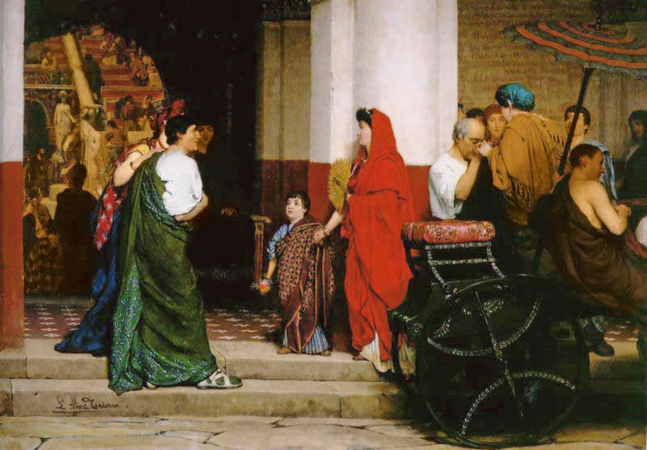 Entrance to a Roman Theatre by Lawrence Alma-Tadema