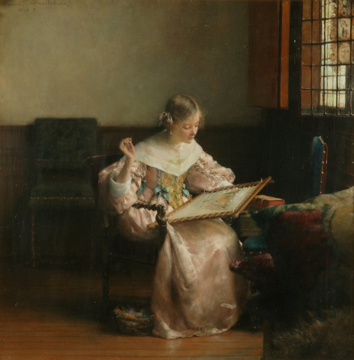 Sweet Industry by Lawrence Alma-Tadema