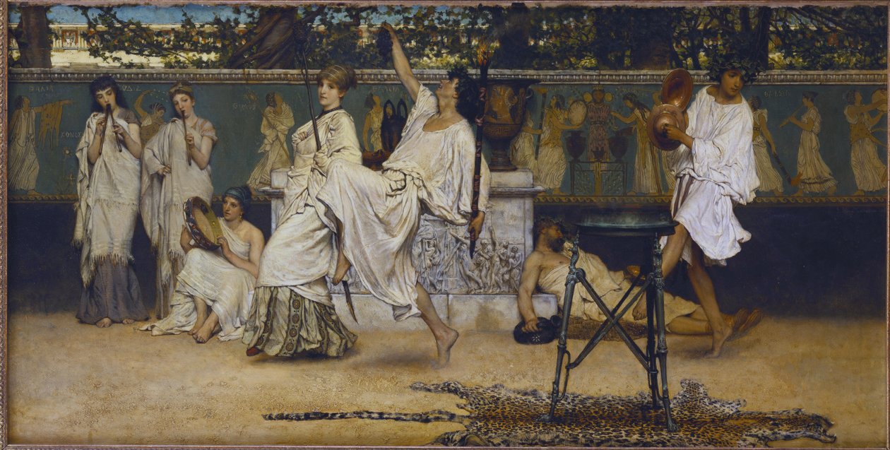 Bacchanal, 1871 by Lawrence Alma Tadema