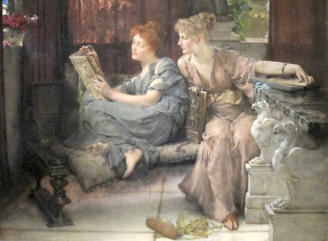 Comparison by Lawrence Alma Tadema