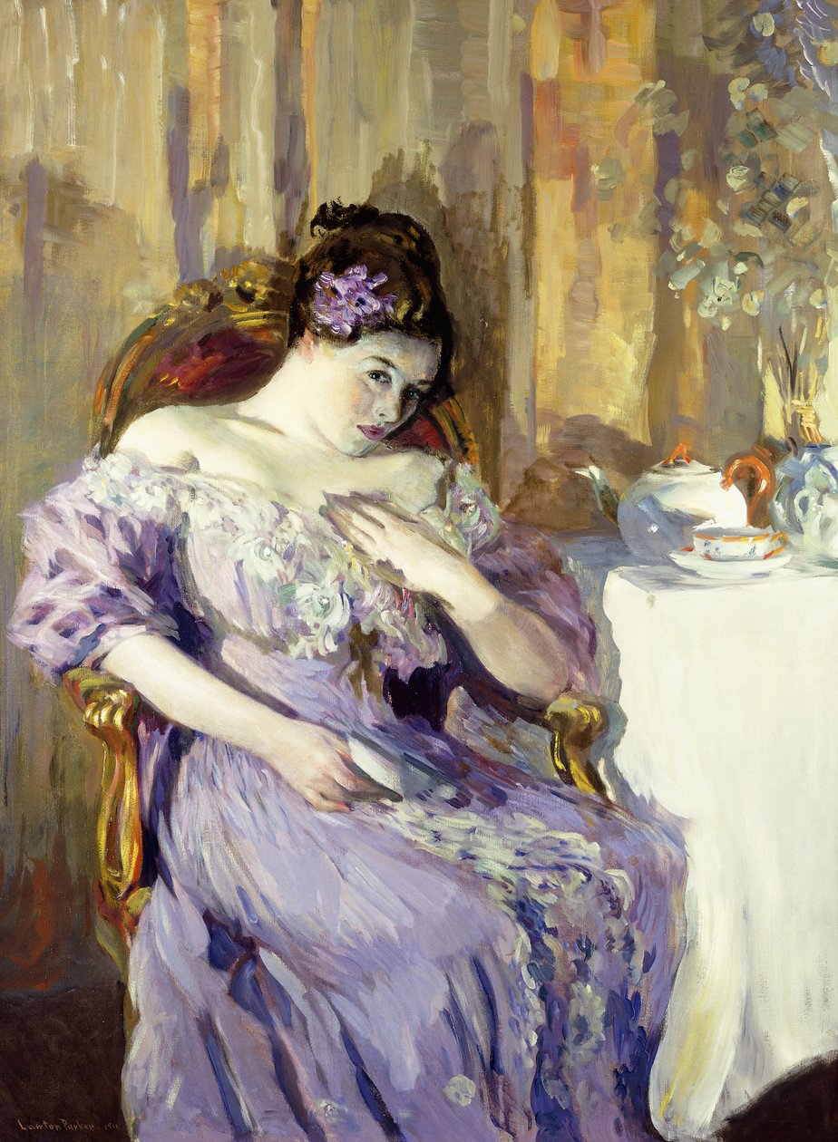 Lady in Lavender by Lawton Parker