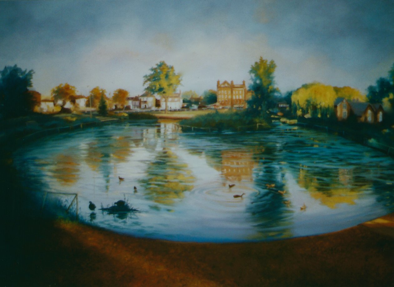 Barnes Pond, 2006 by Lee Campbell
