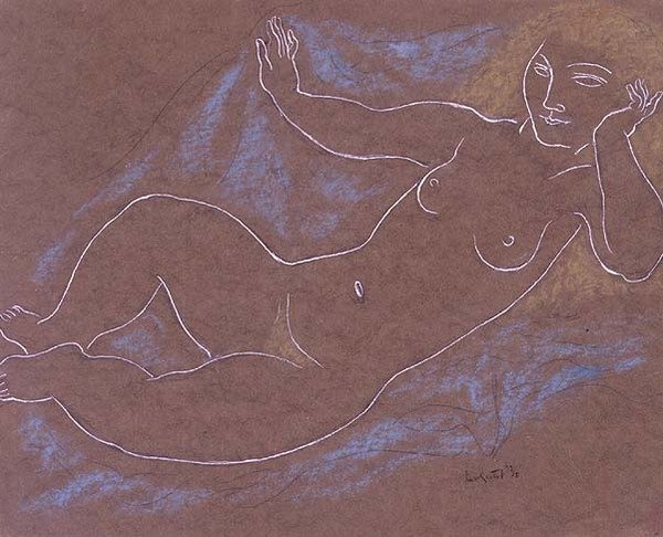 Blonde Nude by Leo Gestel
