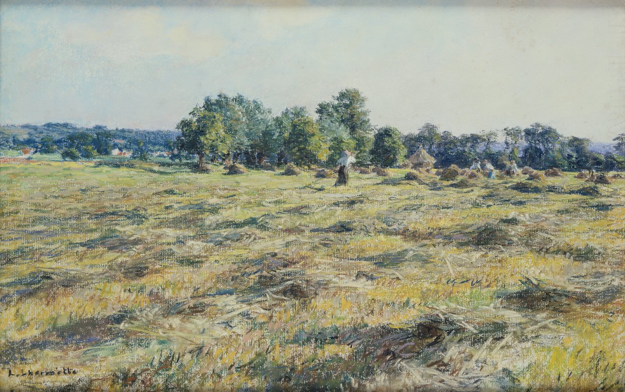 Haymaking by Leon Augustin Lhermitte
