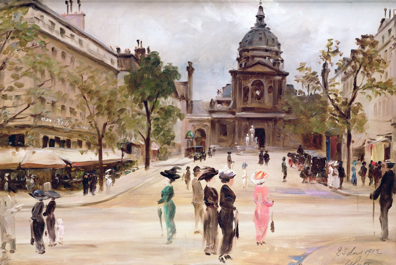 The Sorbonne, Paris by Leon-Marie Coutil