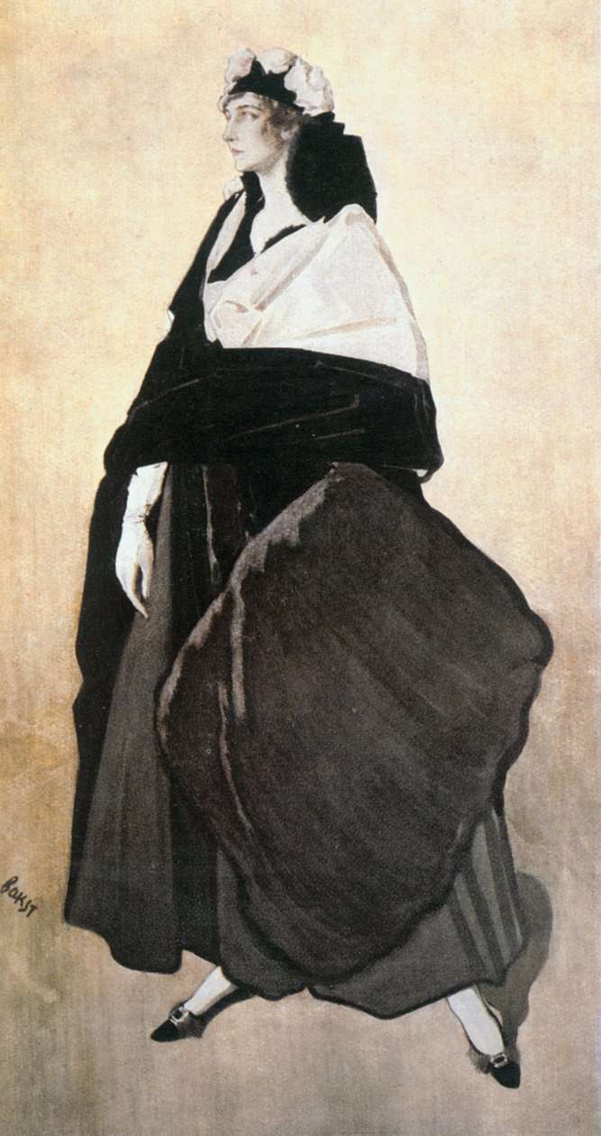 Ida Rubinstein, Actress and Dancer by Leon Bakst