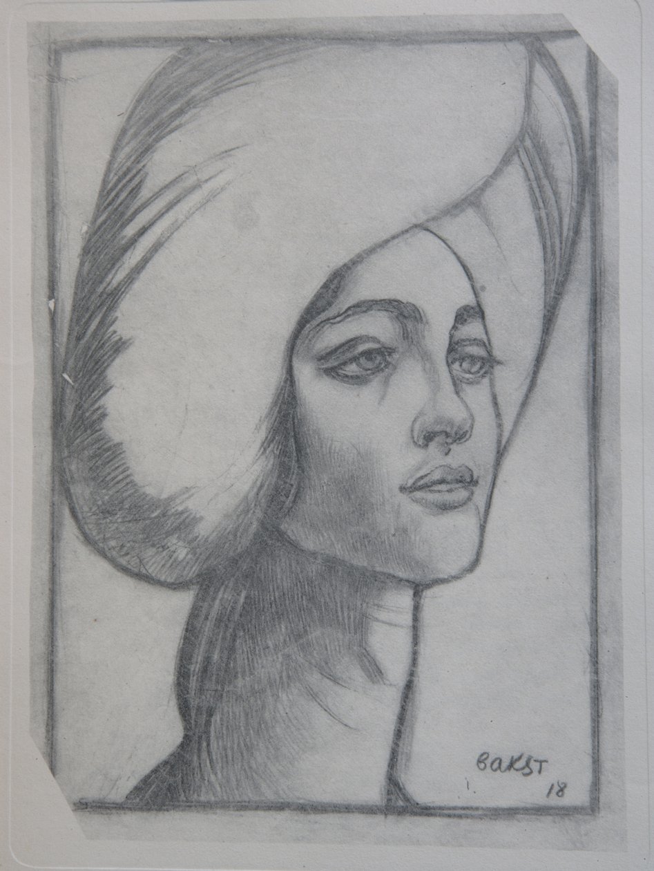 Portrait of madame T. by Leon Bakst