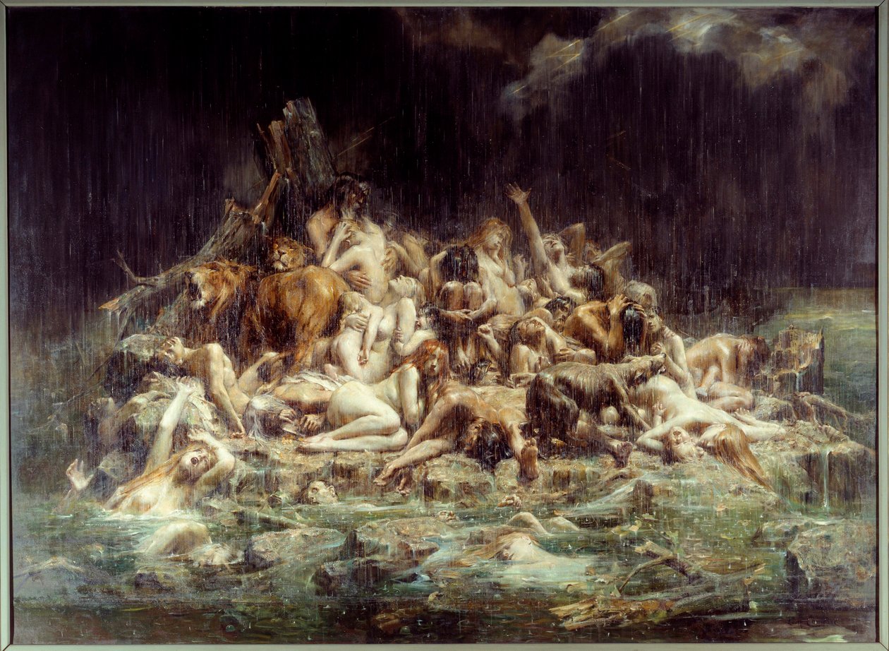 The Deluge by Leon Francois Comerre
