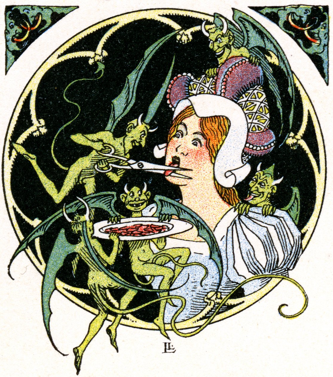 Devils Chisel Out a Woman