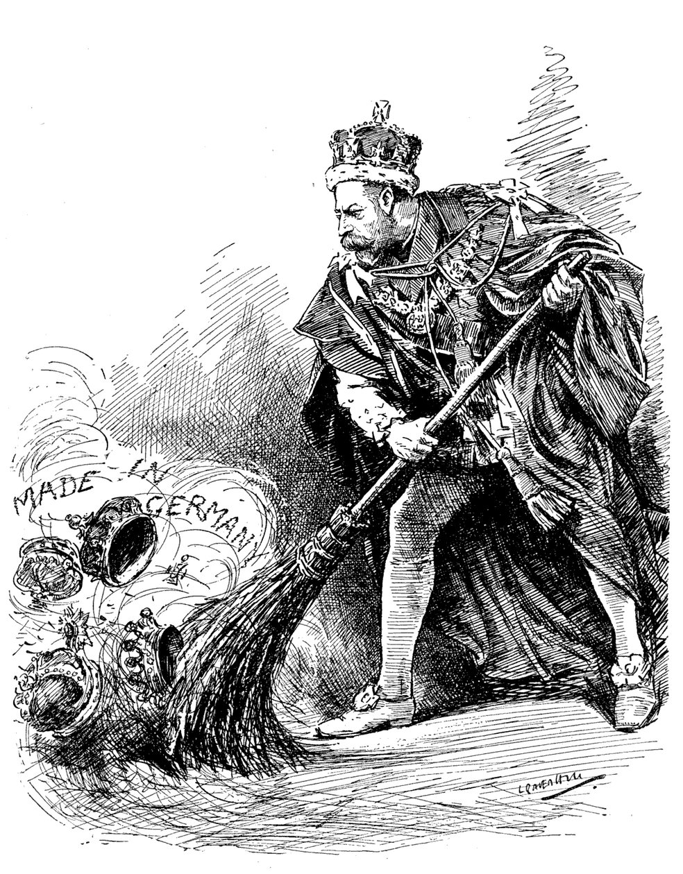 The King Has Done a Popular Act in Abolishing the German Titles Held by Members of His Majesty