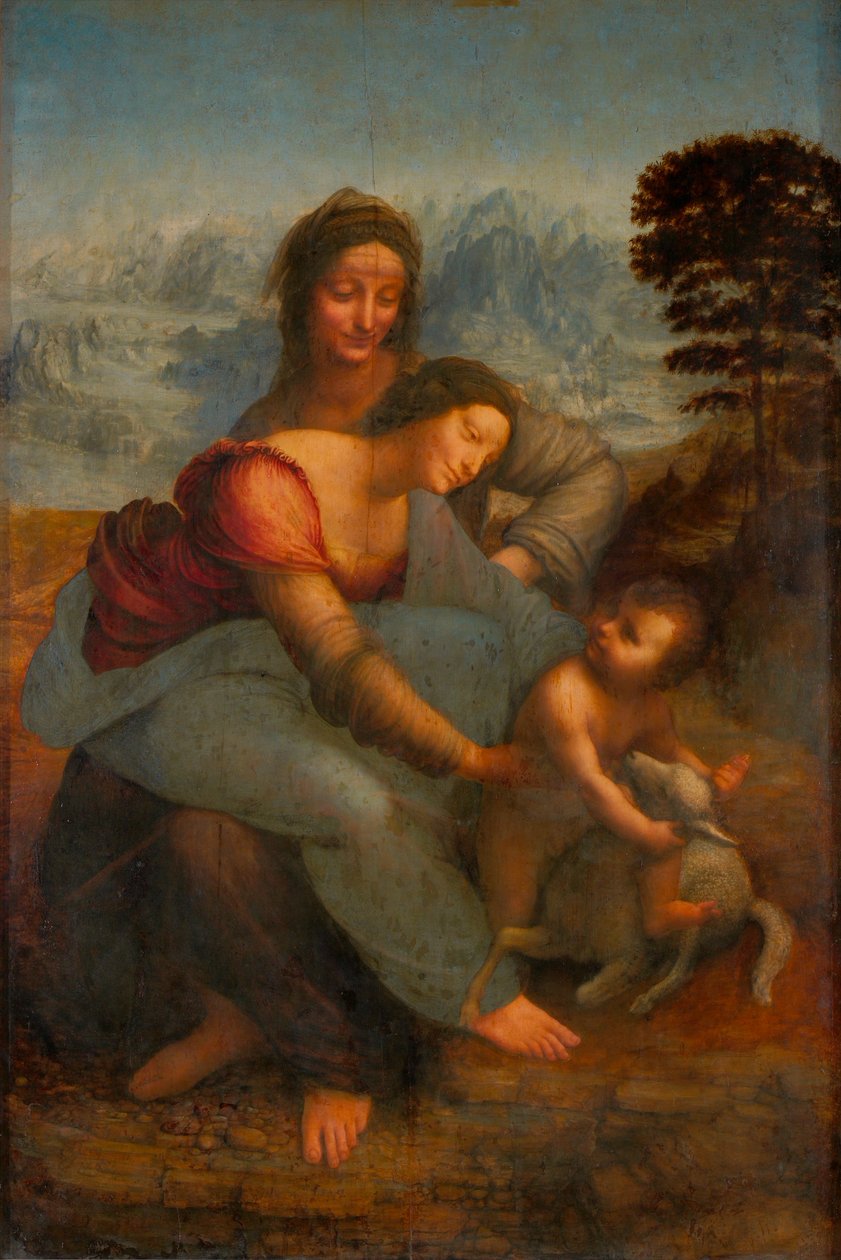 The Virgin and Child with Saint Anne by Leonardo da Vinci