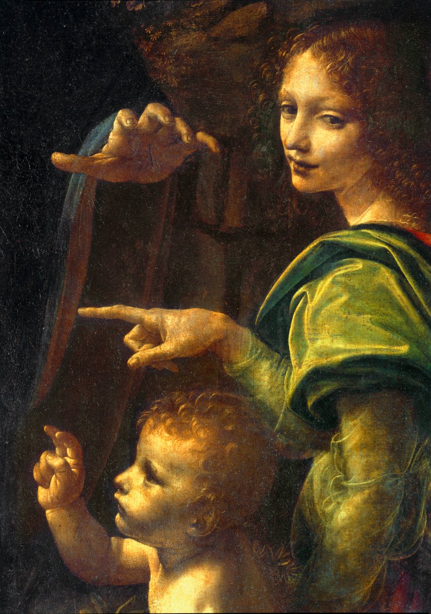 The Madonna of the Rocks by Leonardo da Vinci
