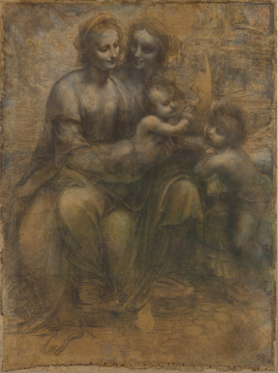 Virgin with Child and Saint Anne by Leonardo da Vinci