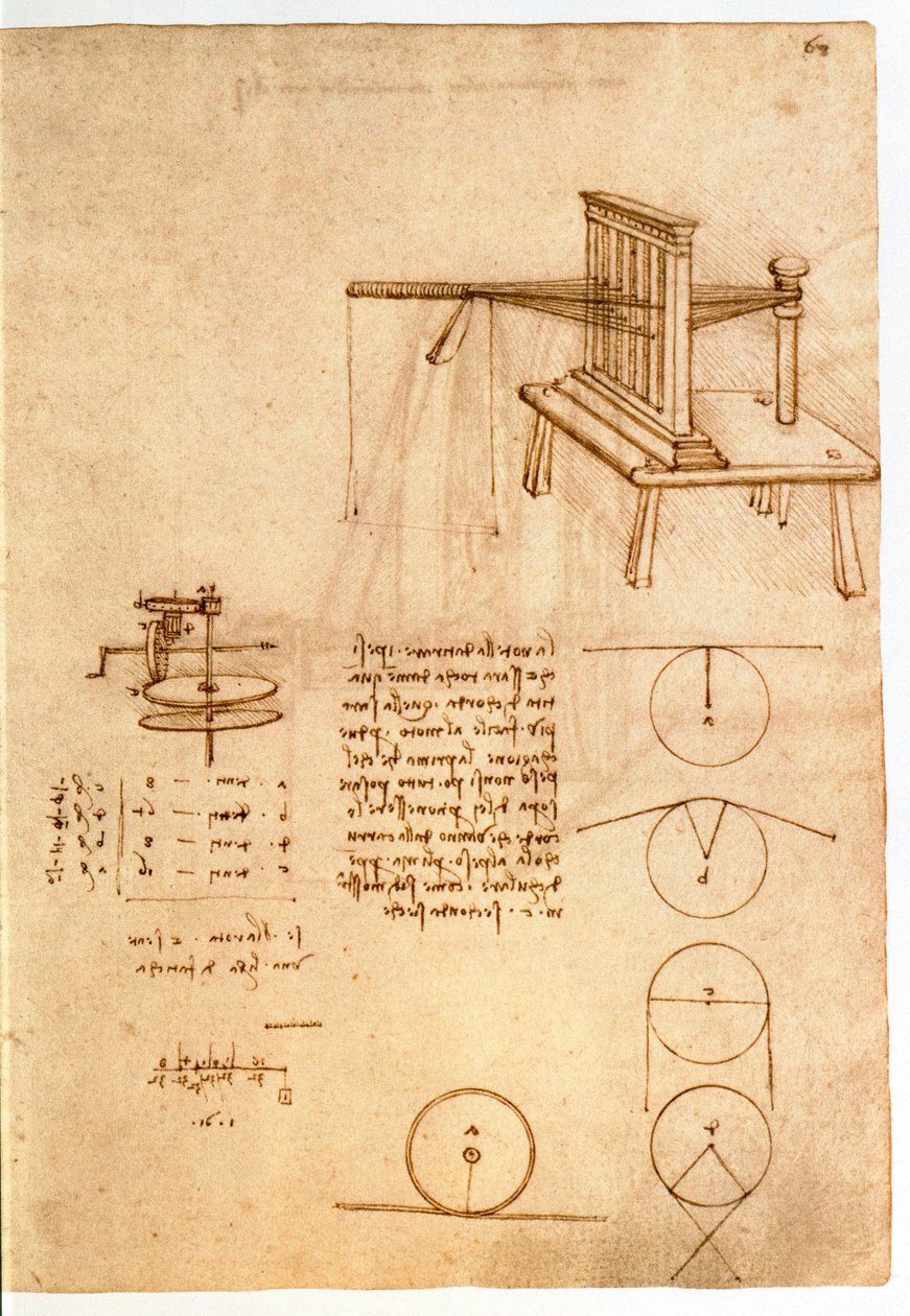 Study for a Textile Machine, 